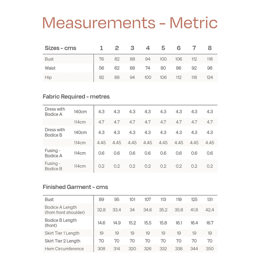 Papercut Pattern - Celestia Dress