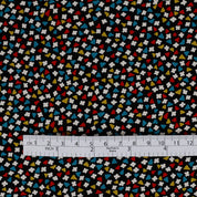 Confetti Rayon Twill - Primary