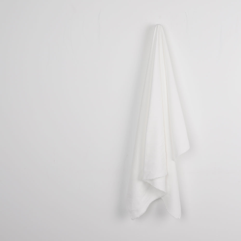 Cotton Crepe - White