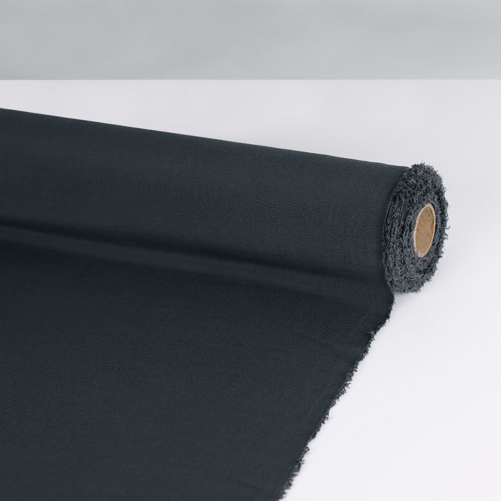 Rayon Crepe - Charcoal