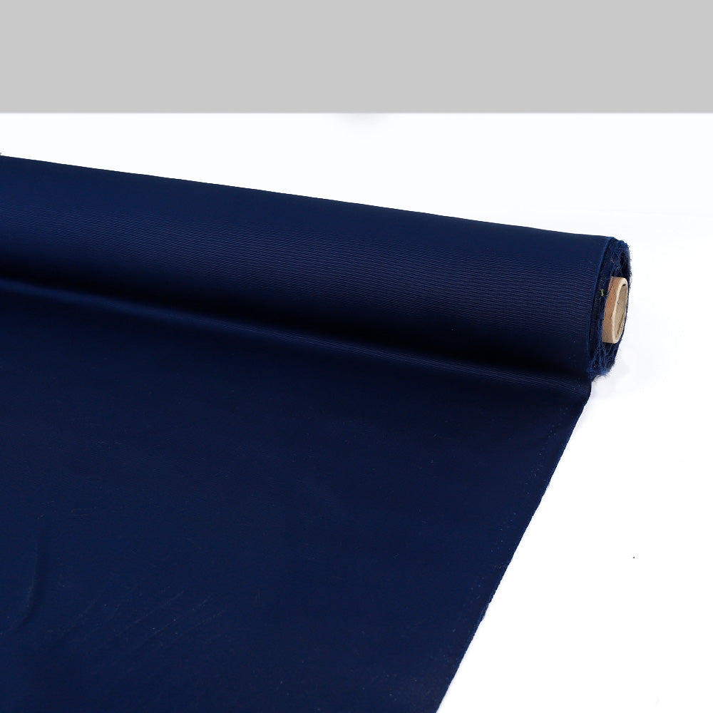 Cotton / Viscose Ottoman - Bright Navy