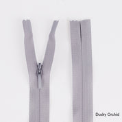 Invisible Zips - 23cm - Dusky Orchid