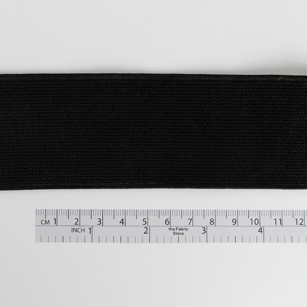 Woven Elastic 50mm - Black