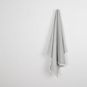 Fine Stripe Stretch Cotton / Modal Twill - Black