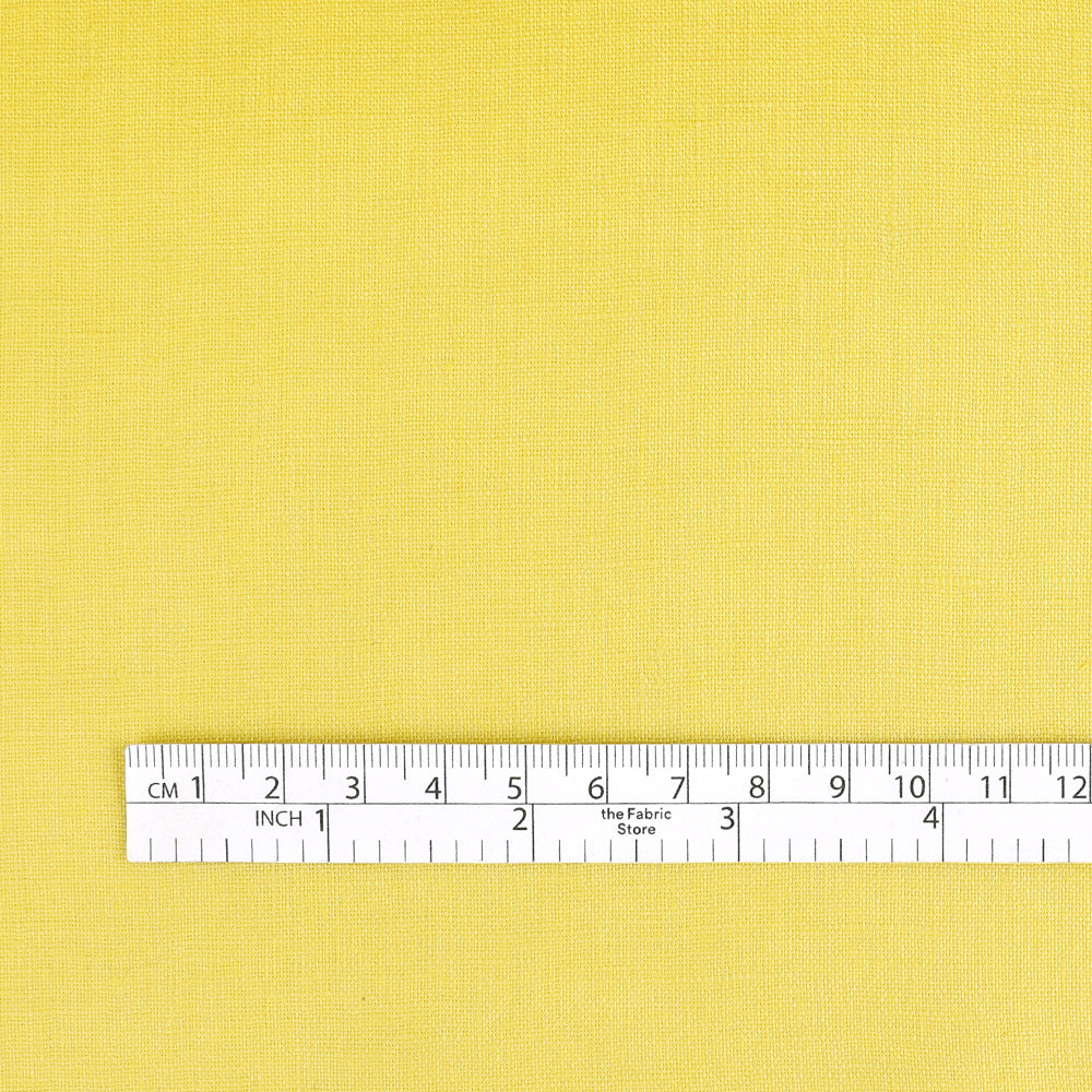 GOTS Organic Linen - Daffodil