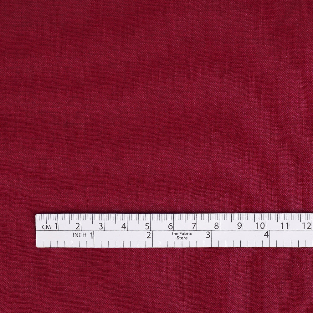 GOTS Organic Linen - Marsala