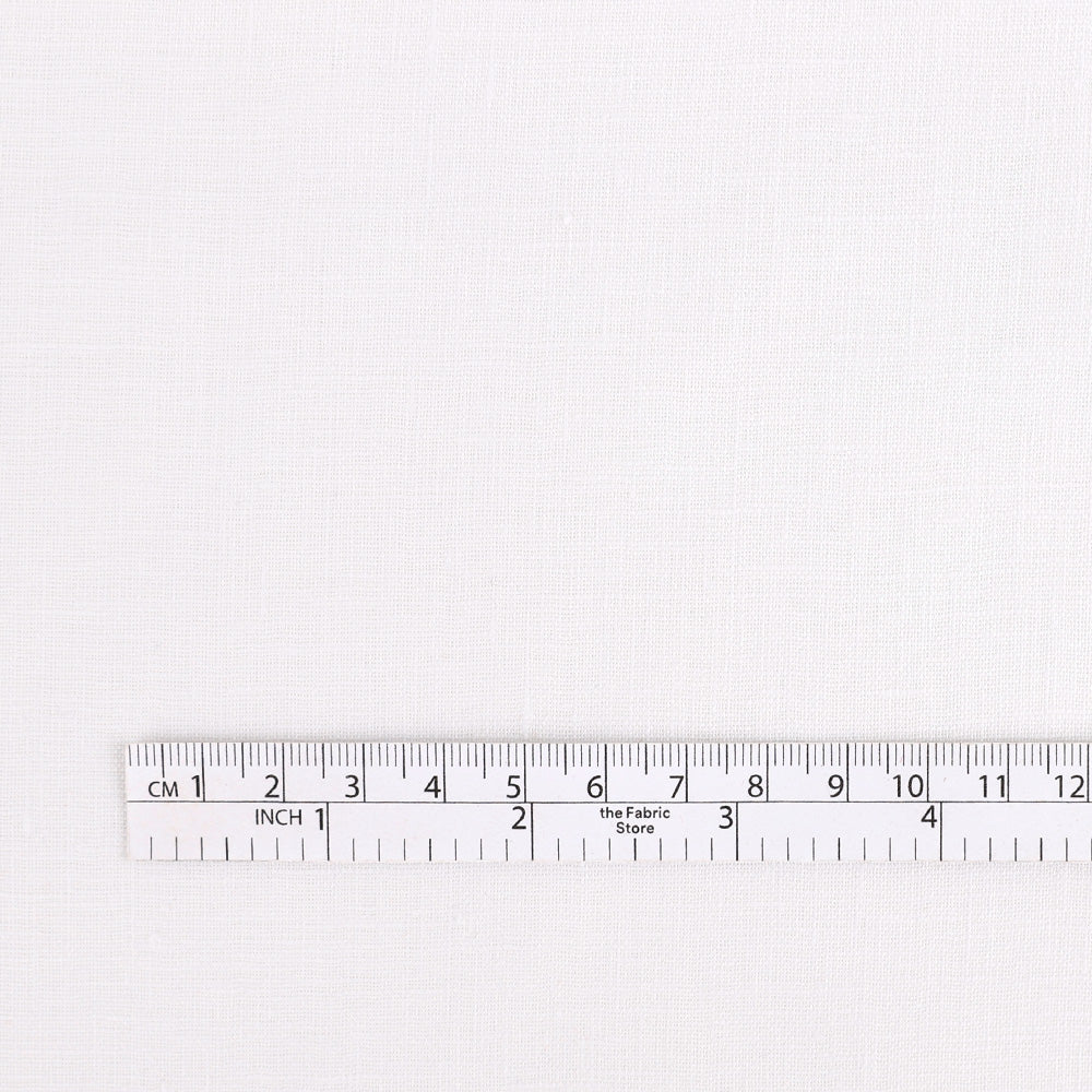 GOTS Organic Linen - White