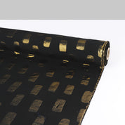 Reversible Oblong Jacquard - Black / Gold