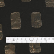 Reversible Oblong Jacquard - Black / Gold