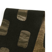Reversible Oblong Jacquard - Black / Gold