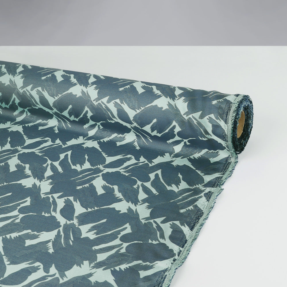 Paintstroke Silk Jacquard - Ocean
