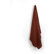 Micro Chain Stripe Cotton / Rayon - Sumac