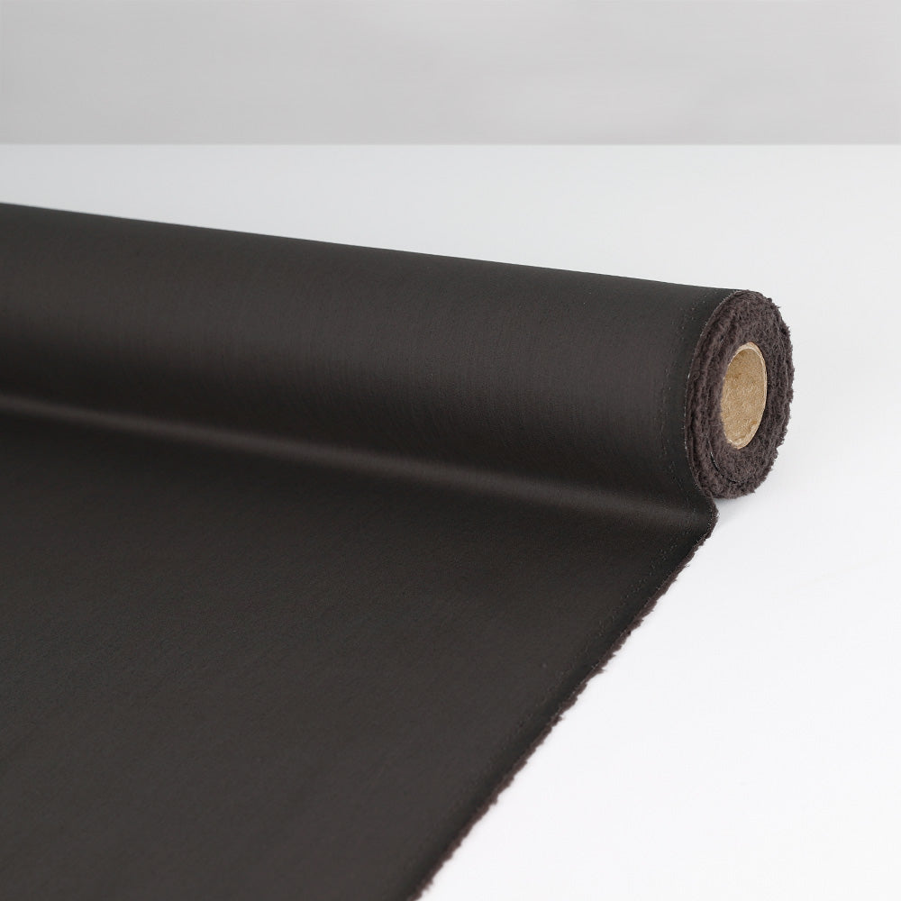 Italian Stretch Cotton Blend Shirting - Charcoal