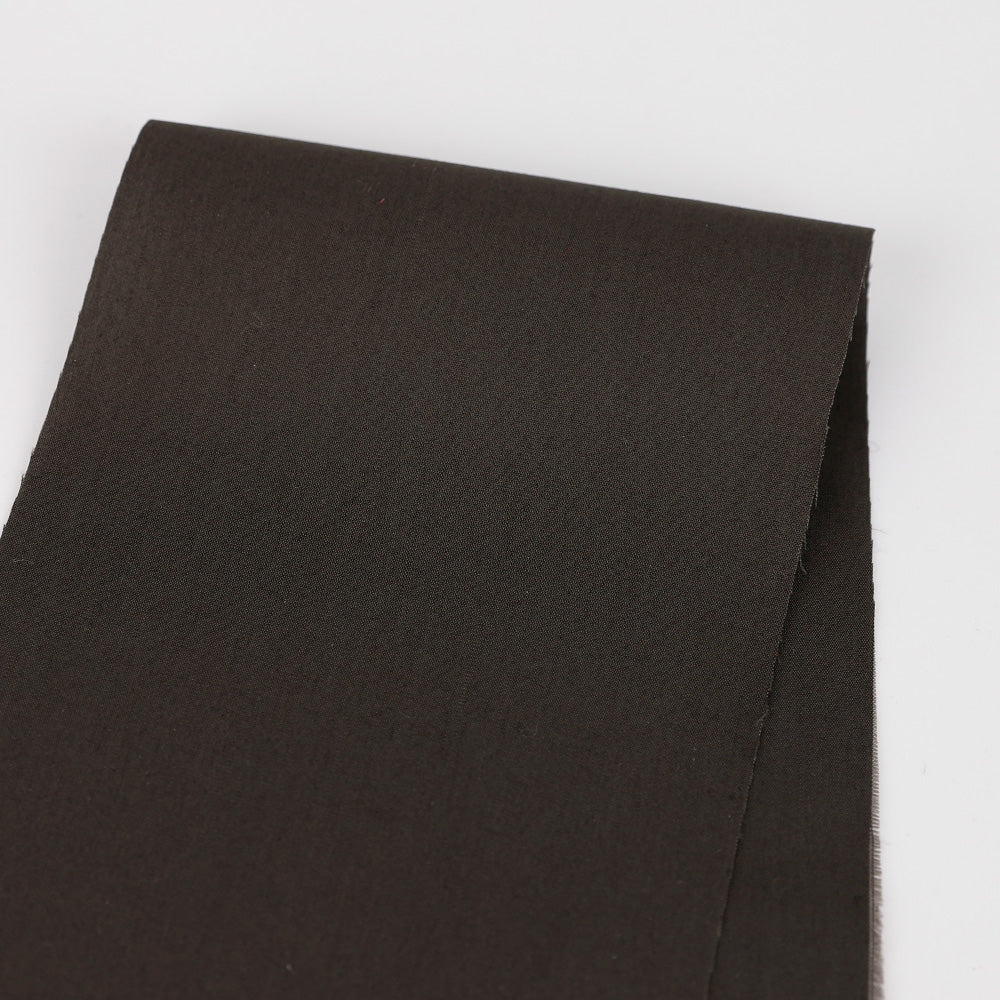 Italian Stretch Cotton Blend Shirting - Charcoal