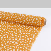 Scribble Blooms Viscose Georgette - Dijon