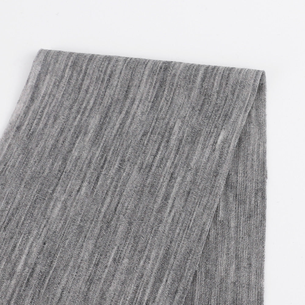 Nylon Jersey - Zinc Marle