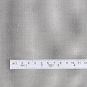 Micro Stripe Stripe Silk / Cotton Voile - Black / White