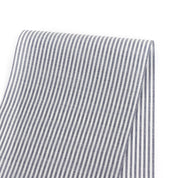 Small Stripe Cotton / Silk Voile - Ink
