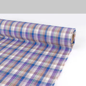 Plaid Cotton Shirting - Lavender
