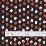 Segment Spot Cotton Shirting - Midnight