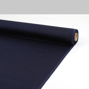 Silk / Cotton Ottoman - Navy