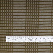 Sheer Check Silk - Oak