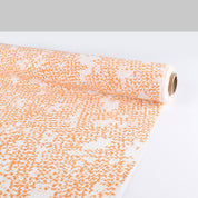 Dappled Print Viscose Crepe - Nectarine