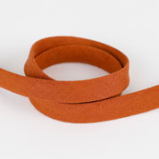 Vintage Finish Linen Bias Binding - Paprika