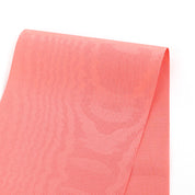 Moire Ottoman Taffeta - Coral