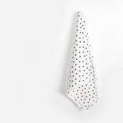 Polka Dot Cotton Sateen - Ivory