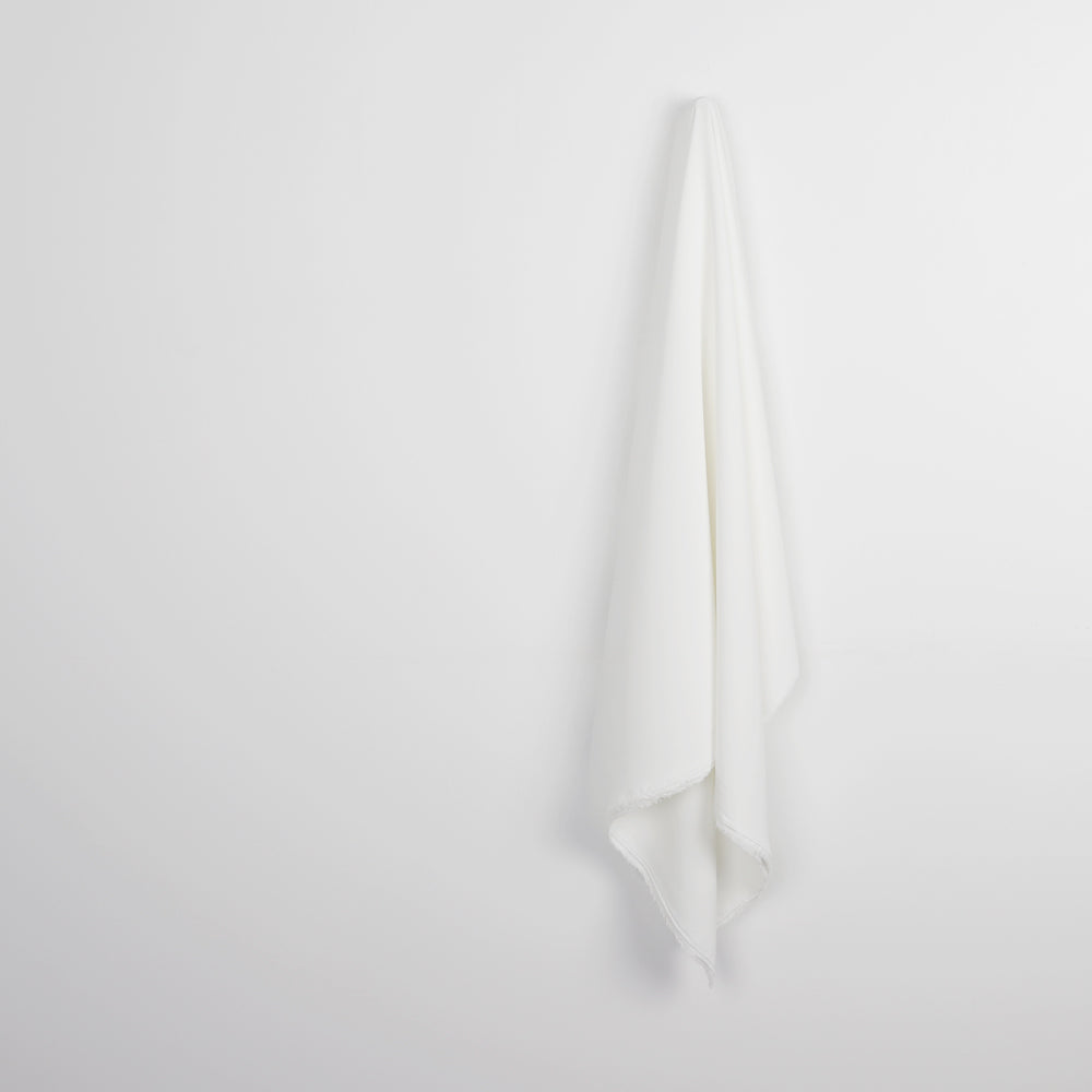 Poly Twill Georgette - Ivory