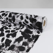 Paint Daubs Stretch Silk Georgette