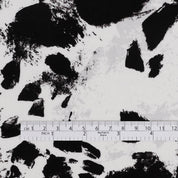 Paint Daubs Stretch Silk Georgette