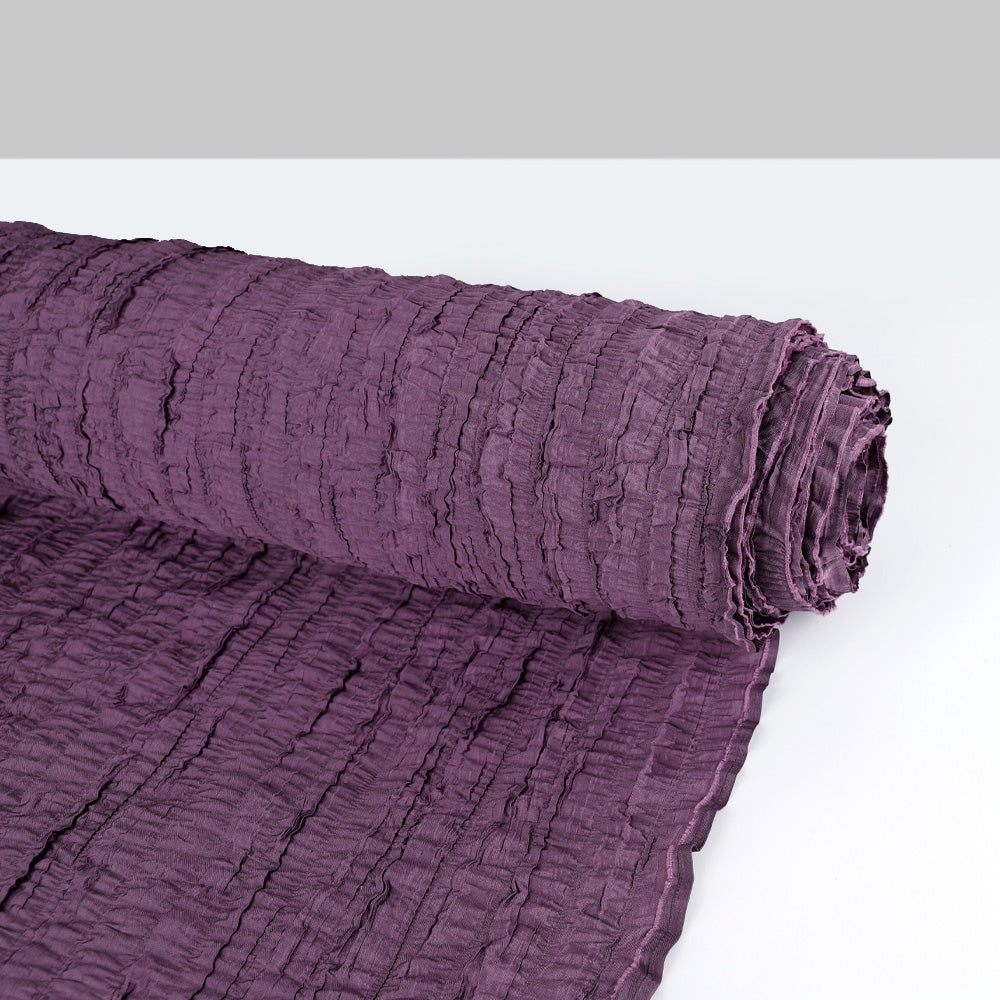 Crinkle Poly Taffeta - Amethyst