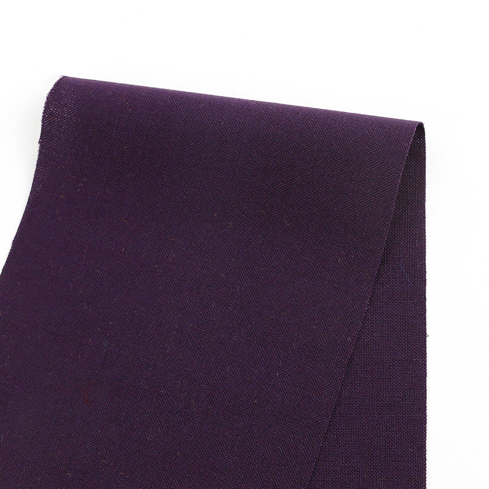 Wool Suiting - Aubergine