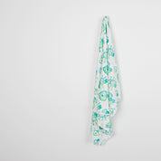 Heart Crest Viscose Challis - Green