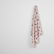 Leopard Motif Viscose Challis - Taffy