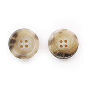 Recycled Paper Button 25.4mm - Light