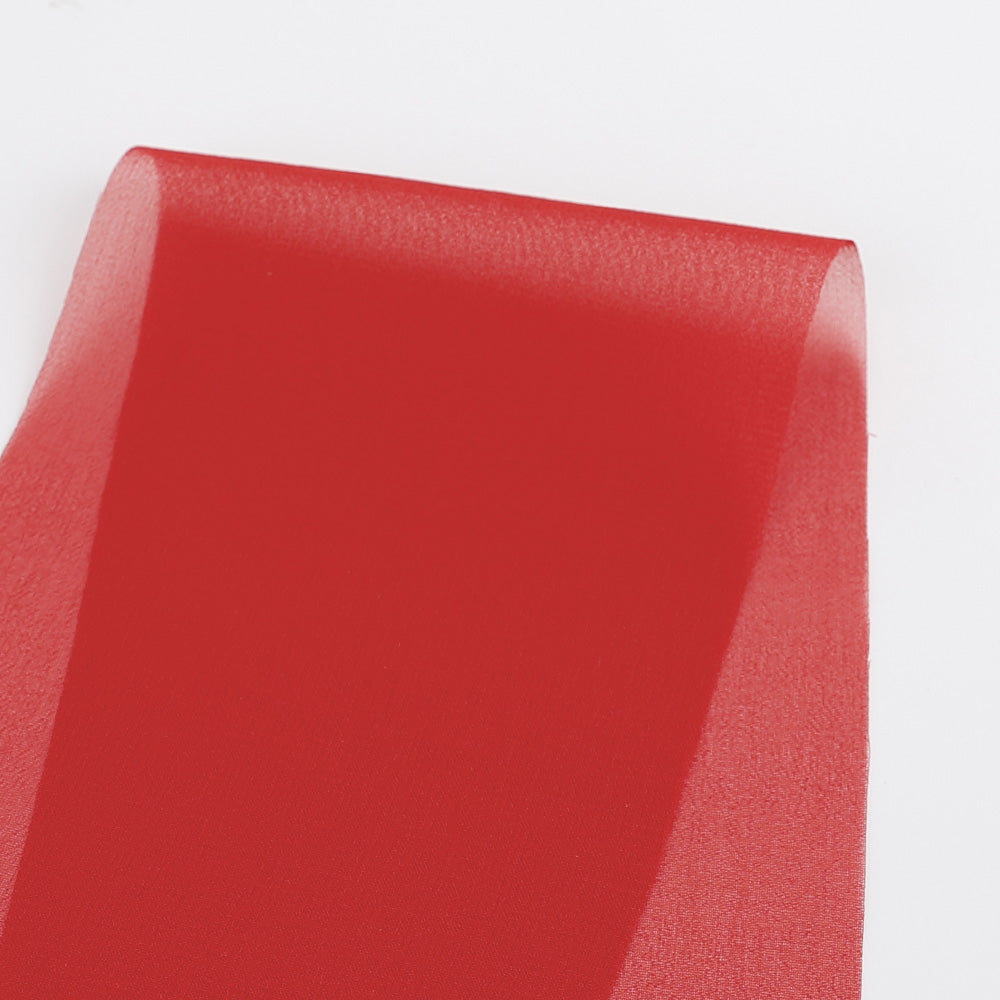 Stretch Silk Georgette - Crimson