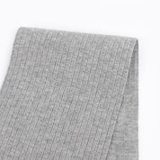 GOTS Organic Cotton Rib - Grey Marle