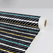 Rope Print Cotton Twill