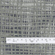 Scribble Grid Reversible Jacquard- Heather