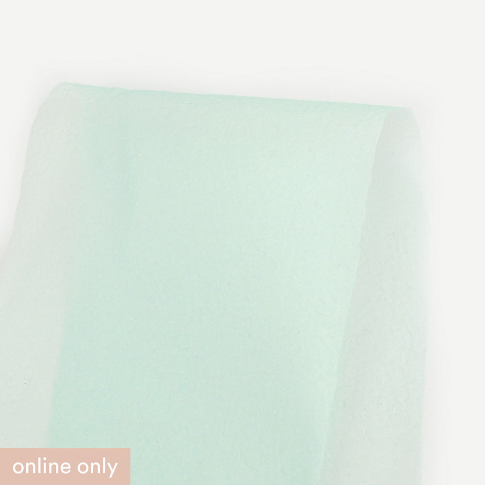 Pebbled Organza - Mint