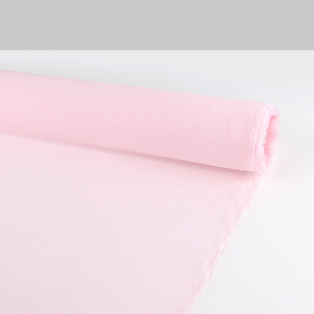 Sprinkle Dots Crinkle Georgette - Candy