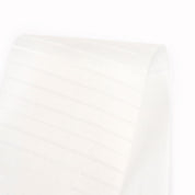 Sheer Self Stripe Silk Organza - Ivory