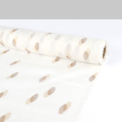 Striped Shadow Dot Silk / Poly - Gold