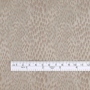 Satin Snakeskin Jacquard - Taupe
