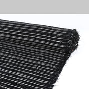 Italian Stretch Cotton Blend Tweed - Black