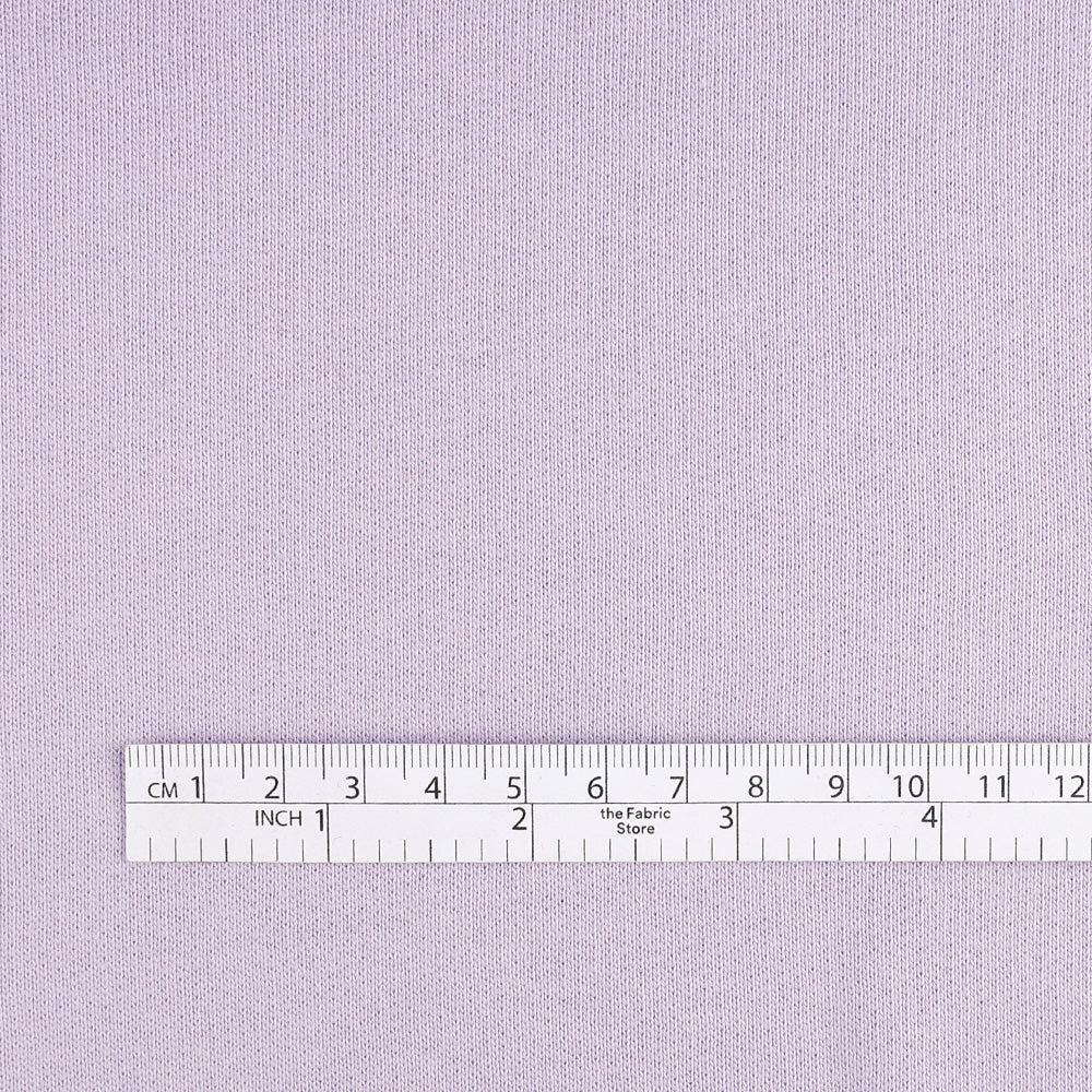 GOTS Organic Cotton Sweatshirting - Lilac