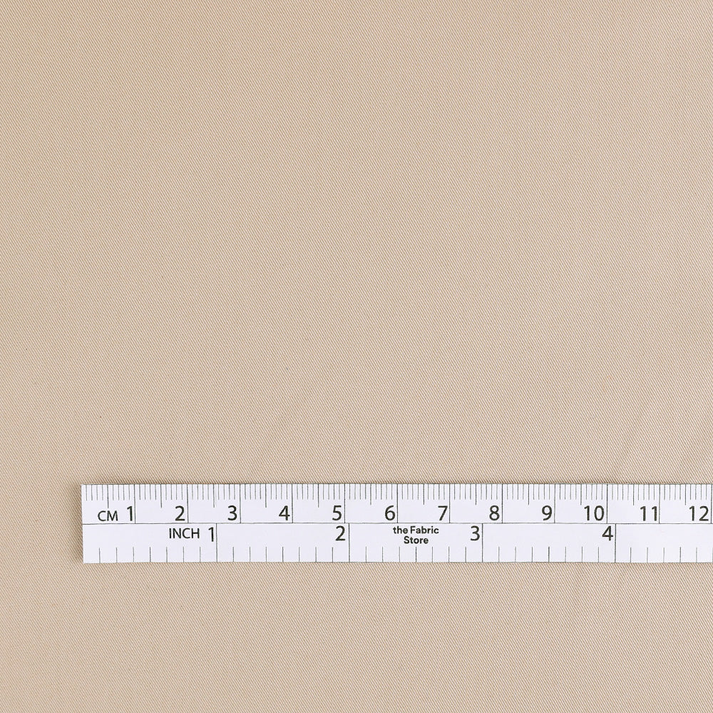 Fine Twill Cotton - Beige